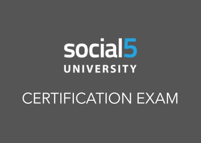 CERTIFICATION: Social Media Strategist: Level 1